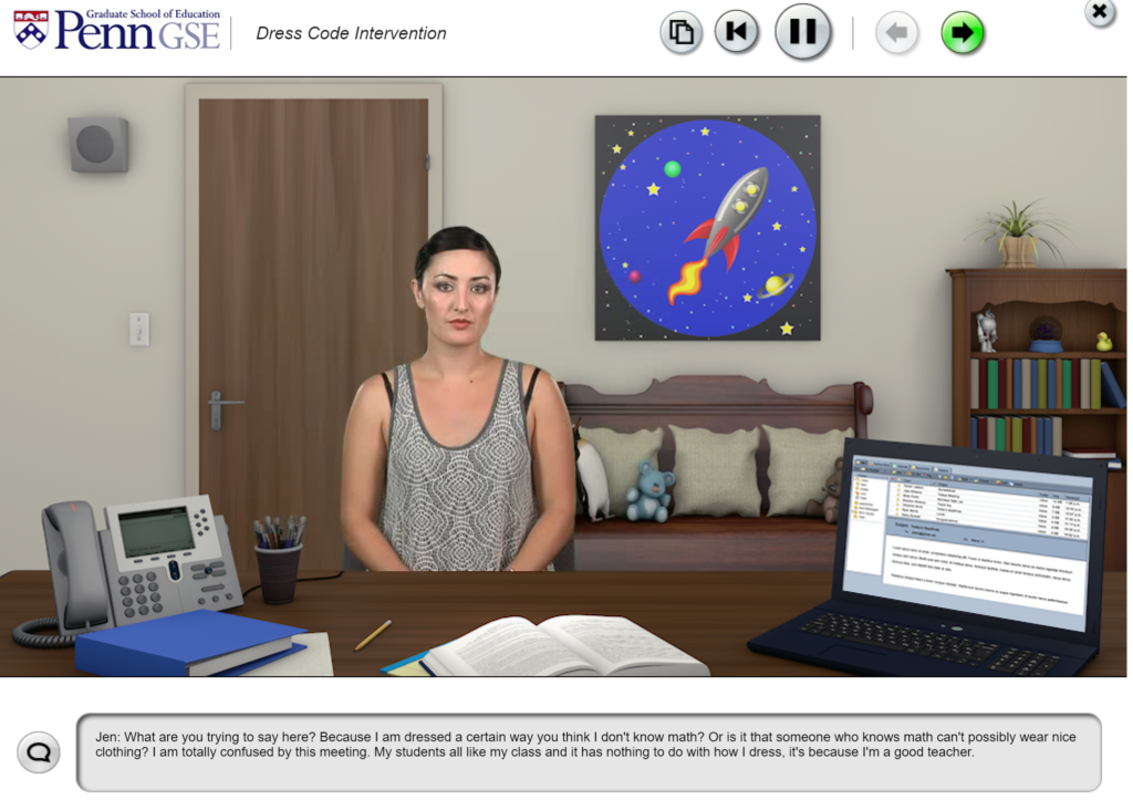 Dress Code Simulation